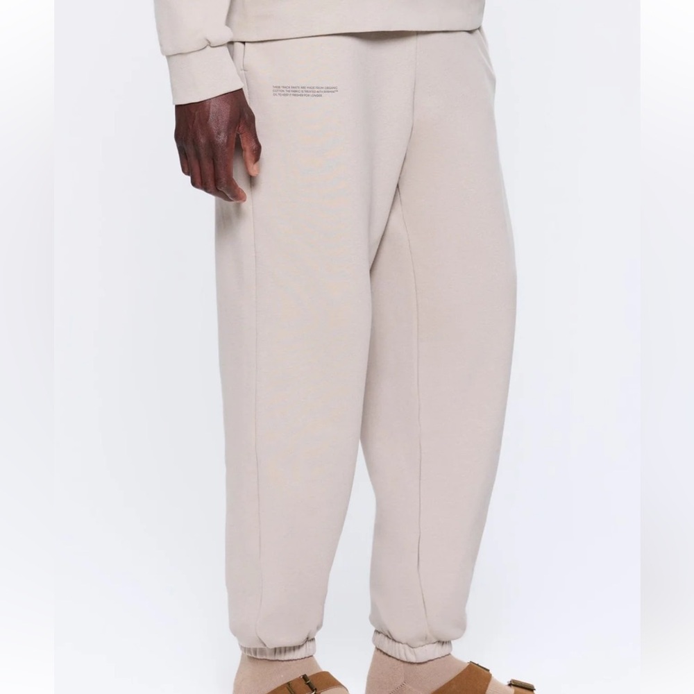 Pangaia Cotton Beige Sustainable Organic Cotton Joggers Size XS Sweat Pants